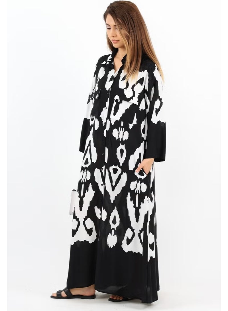 Ritnice Printed Maxi Dress - Image 2